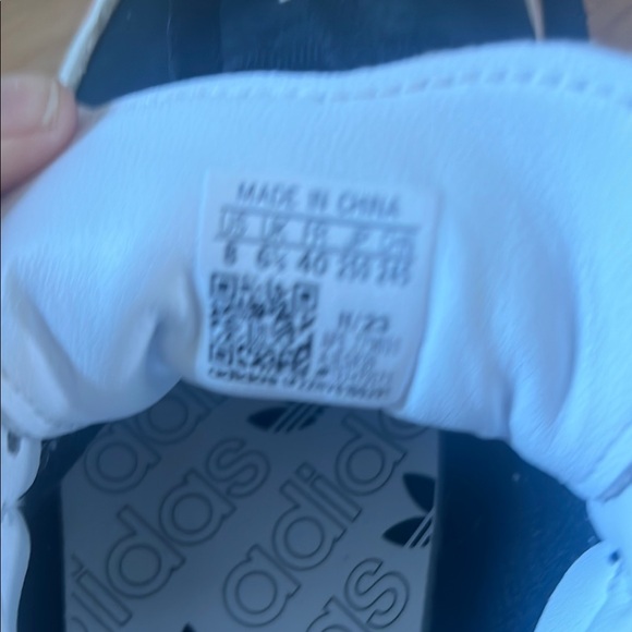 Adidas Black and White Sneakers - Picture 5 of 6